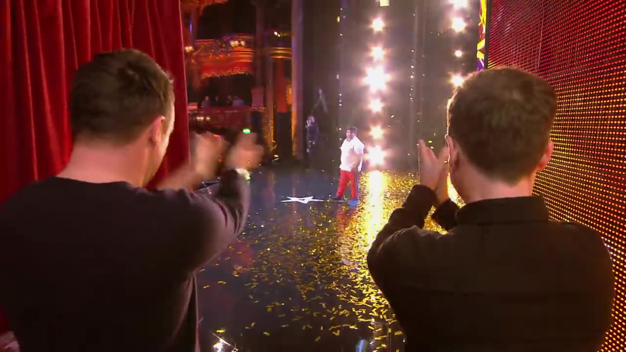 INCREDIBLE Akshat Singh dances his way to Ant & Dec's GOLDEN BUZZER | Auditions | BGT 2019