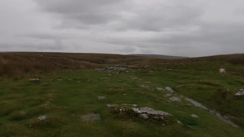 The Start of The 3 Peaks Adventure 2023 Ingleborough On top of the Ingleborough Clouds 31