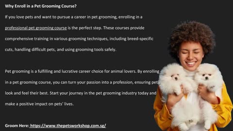 The Essential for Professional Pet Grooming Course — The Pets Workshop