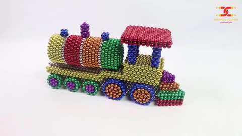 How to make a train with a magnet