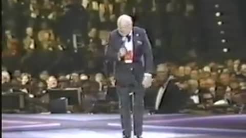 Don Rickles Goes Nuts at Ronald Reagan's 2nd Inaugural - Jan. 1985!!!