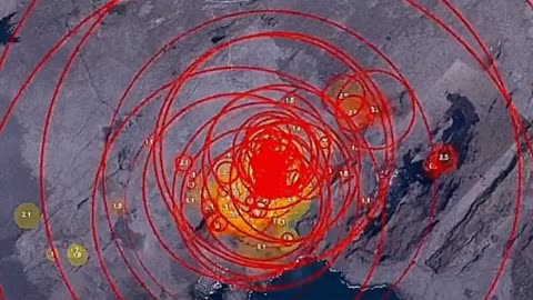 STATE OF EMERGENCY: Grindavík, Iceland. Over 1000 earthquakes reported, Full EVACUATION ordered.