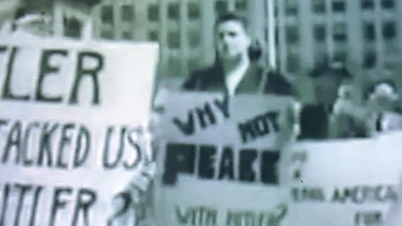 Anti-War Protest NYC, July 7, 1941