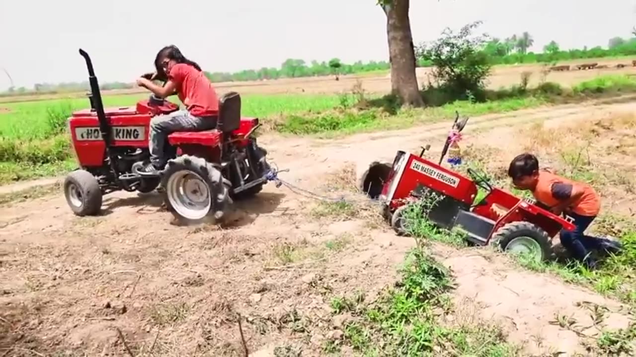 Tractor kids funny