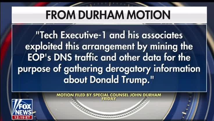 President Trump's - John Durham - LOCK UP HILLARY CLINTON