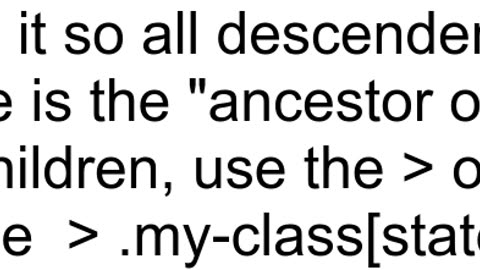 How can I select all elements of a class with a visible parent