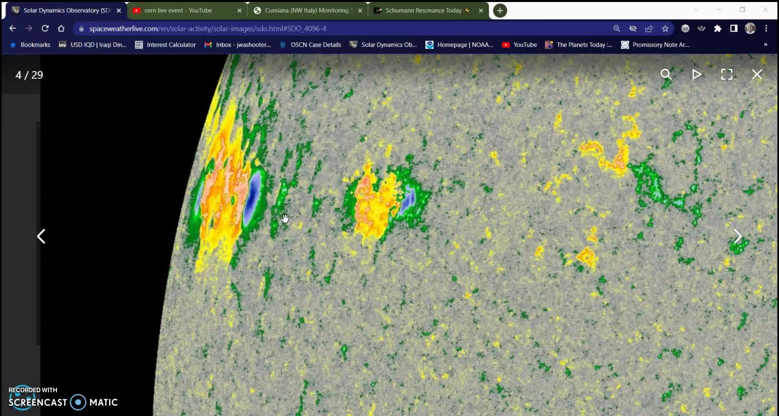 CME impact on july 9th, CERN fire up could be a lie