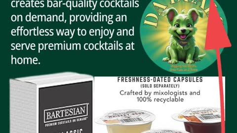 DaDeals Spotlight Bartesian Cocktail Machine
