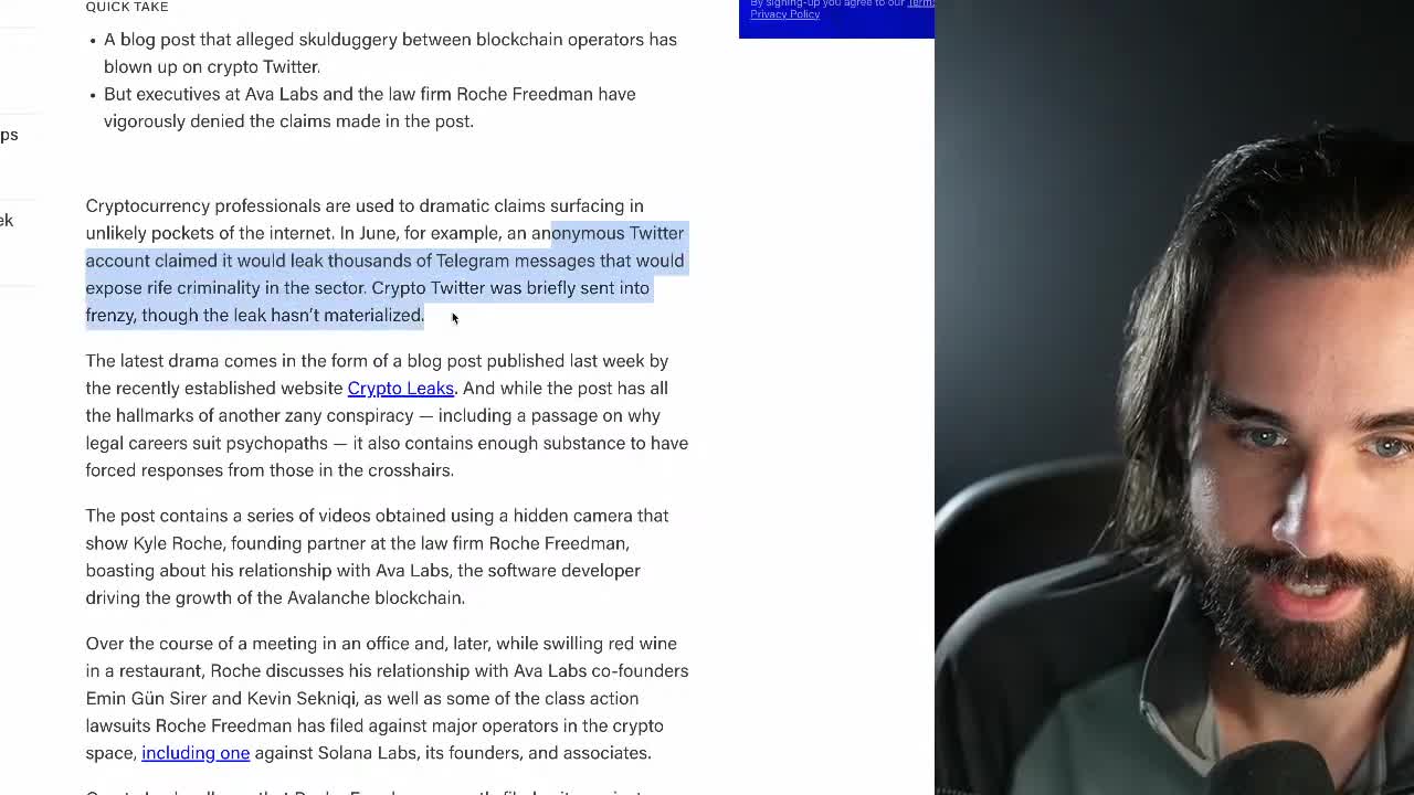 🔴Shocking Truth behind the Avalanche Conspiracy everyone’s talking about