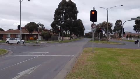 Ambulance vans and WV passing me - Childs road, Mill Park Melbourne 11:59am