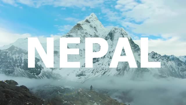 Nepal - Aerial Relaxation Film With Calming Music | Your MIND and SPIRIT will Relax After Watching