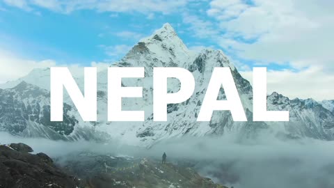 Nepal - Aerial Relaxation Film With Calming Music | Your MIND and SPIRIT will Relax After Watching