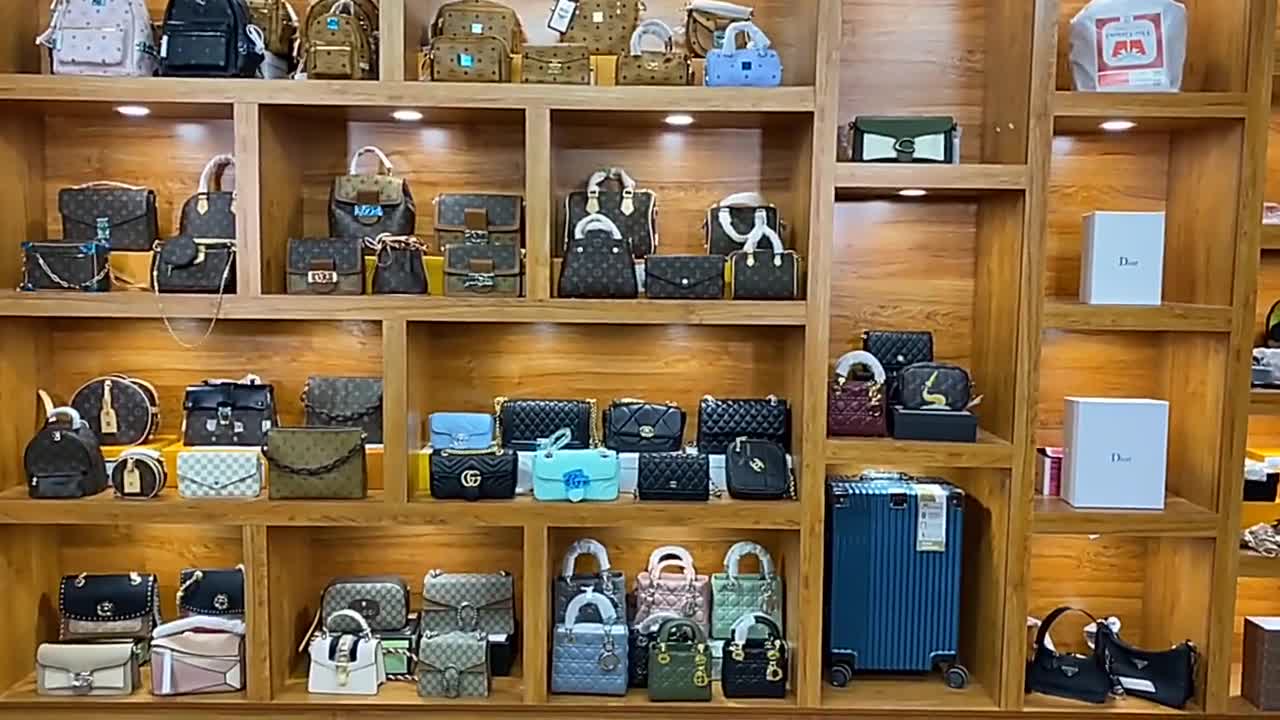 2020 new ladies bur home open tote bag canvas bag shopping bag portable armpit daily fashion handbag