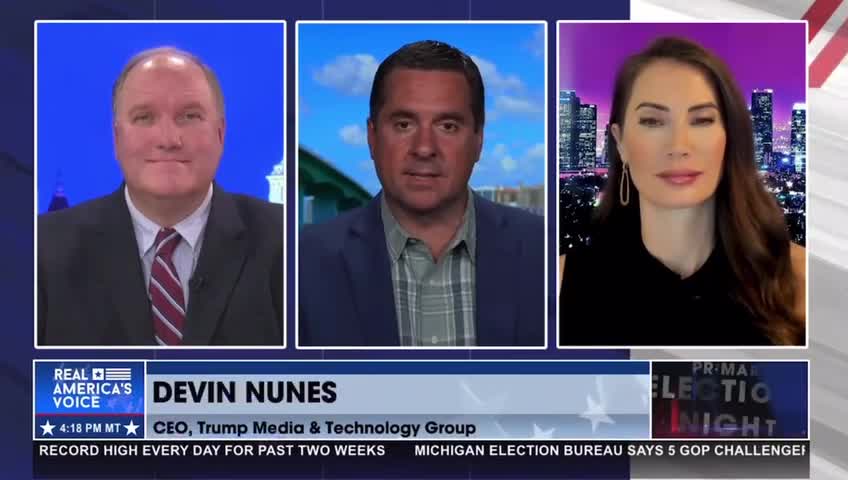 Devin Nunes speaks about the fake news media not covering the Sussmann trial.