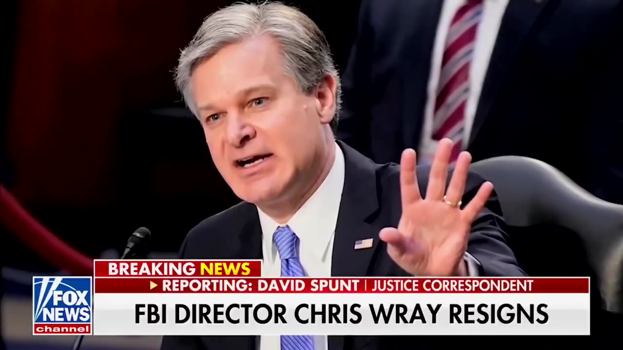 Christopher Wray Tells His FBI He Is Going to Resign