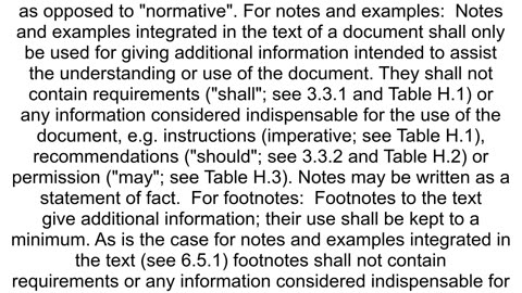 Are notes and examples in the core language specification of the C Standard nonnormative