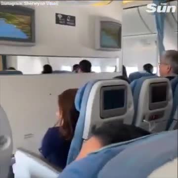 Video: A avión se le incendia una turbina y aterriza de emergencia en Los Ángeles