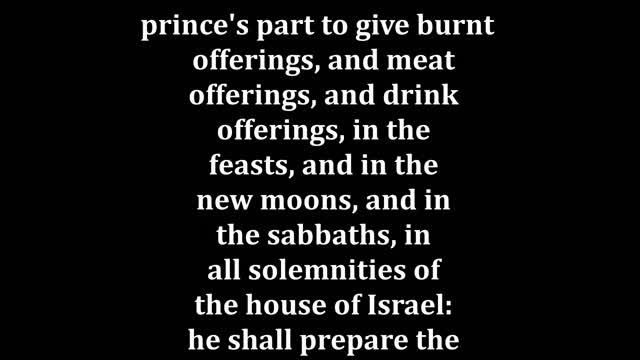 Ezekiel 45 King James version