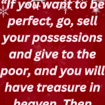 "The Call to Sacrificial Discipleship" Matthew 19:21#shorts #youtube #ytshorts #shortvideo #yt