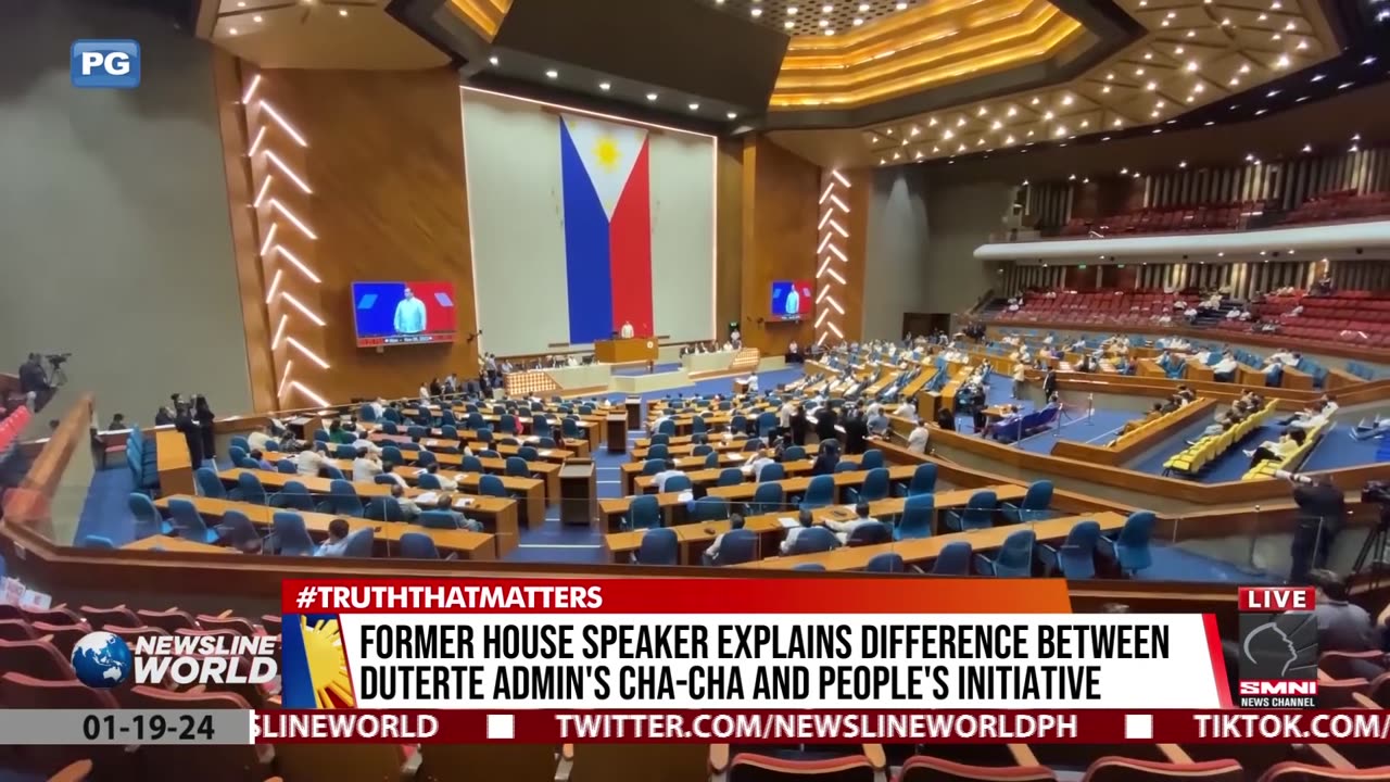 Ex-House Speaker differentiates Duterte admin's Cha-Cha from people's initiative