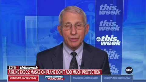 Fauci Plans To FOREVER Mask People On Planes