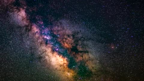 STARSCAPES [4K]: A Celestial Ballet of Light and Sound for Tranquil Dreams