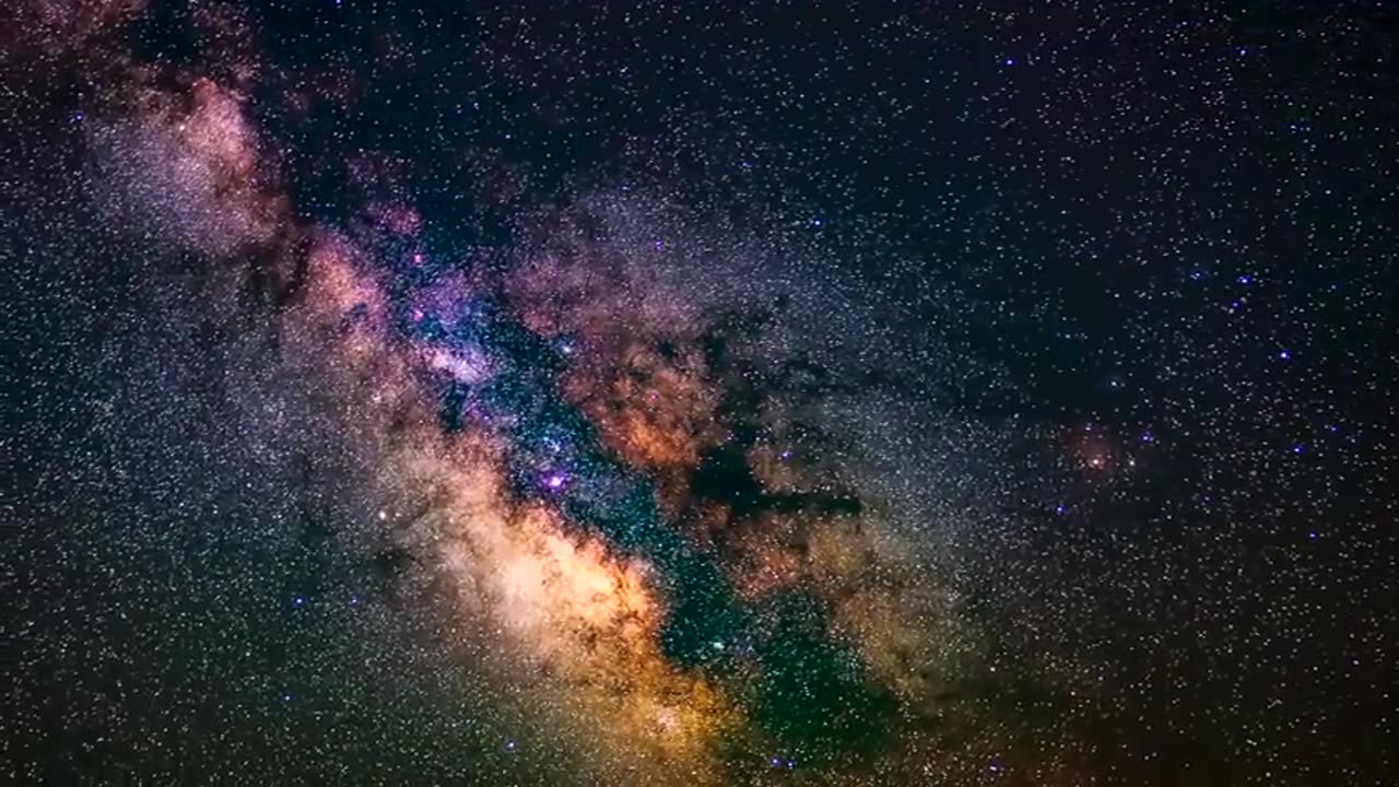 STARSCAPES [4K]: A Celestial Ballet of Light and Sound for Tranquil Dreams