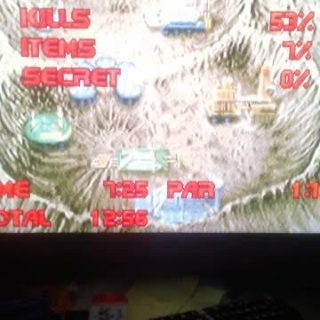 jogando doom fase completa nintendl 64