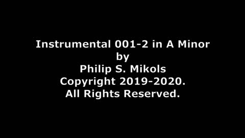 Instrumental 001-2 in A Minor