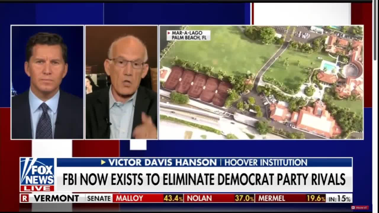 2022-08-09 Victor Davis Hanson on the Mar-a-Lago raid