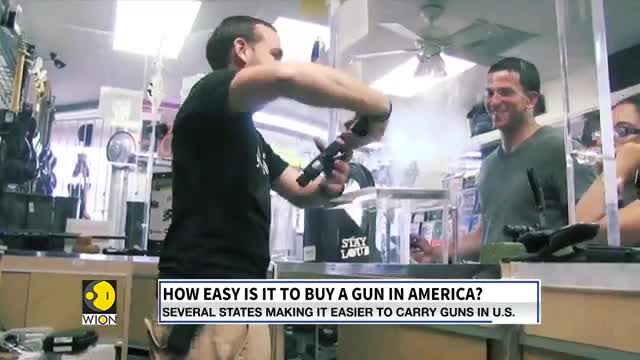 How easy is it to buy a gun in America? | International News | Top English News