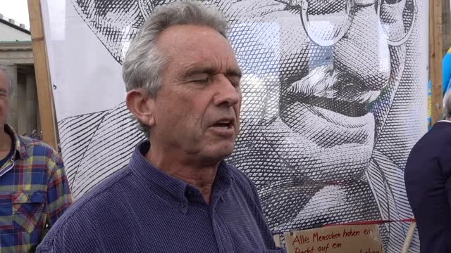 Robert F Kennedy in Berlin August 2020