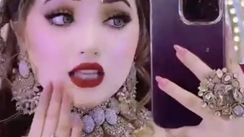 Bridal makeup 💄 # viral #