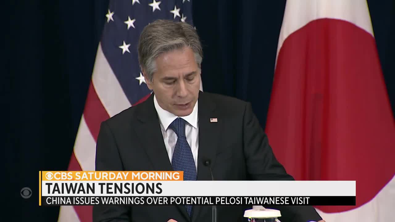 China threatens U.S. over Nancy Pelosi’s potential Taiwan visit