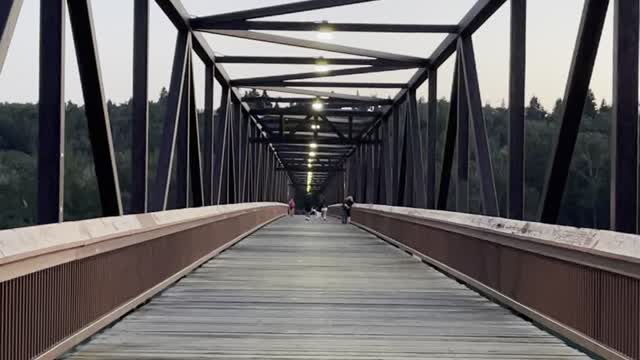 Legendary views from the Saskatchewan River Bridge