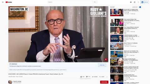 Rudy Giuliani Details The Dominion Voting Mess