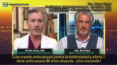 Dr. Ryan Cole. Vemos coágulos, tanto en los que han pasado el Covid, como en lesionados por vacuna