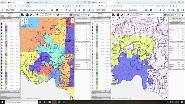 Ohio General Assembly Redistricting Plan - Part 6