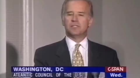 "Biden" said in 1997 that the only thing that could provoke a "vigorous and hostile" Russian