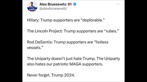 Uniparty hates MAGA