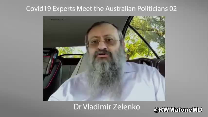 Dr. Vladimir Zelenko speaks to australian politicians