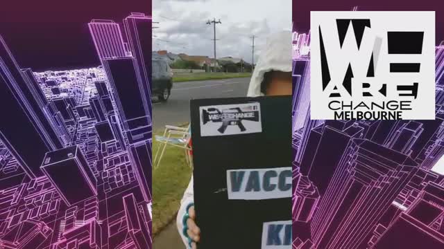 V A X Hub Protest