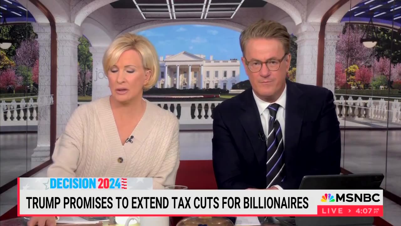 MSNBC Host Aghast That Trump Told Donors He Would Let Them Keep More Of Their Money