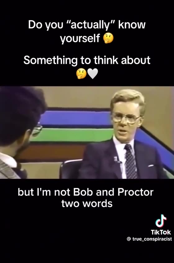 People don't know who they are