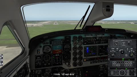 More Beechcraft B1900 ILS on KMIA - Xplane 11.55 -