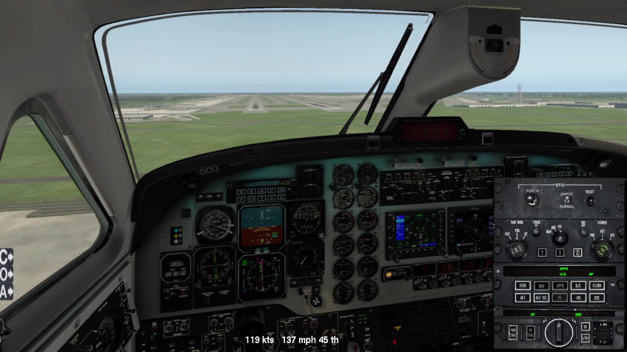 More Beechcraft B1900 ILS on KMIA - Xplane 11.55 -
