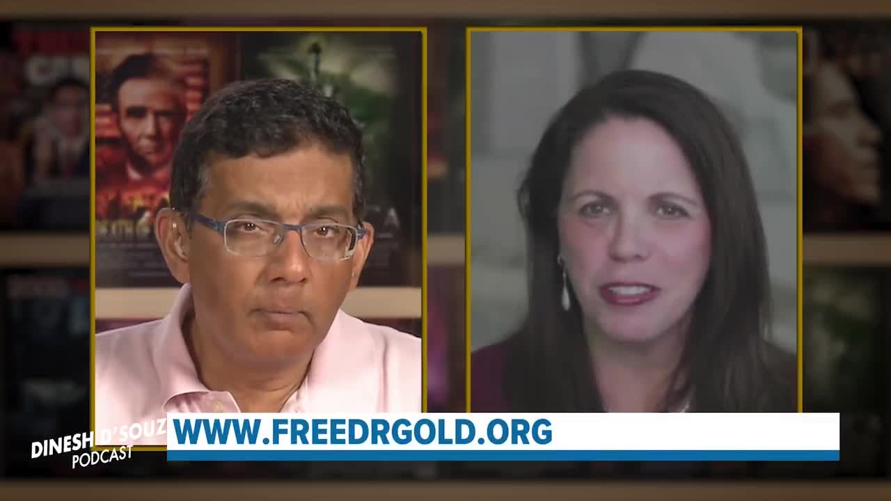 Dr. Simone Gold Interviewed by Dinesh D'Souza (7 minutes, 45 sec.)