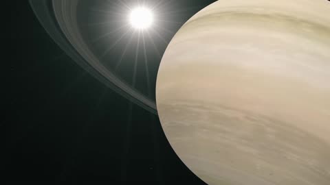 Saturn Planet, Saturn Ring Space [Free Stock Video Footage Clips]