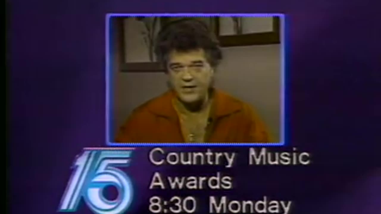 October 8, 1984 - Conway Twitty Promo for Country Music Awards (CMA)