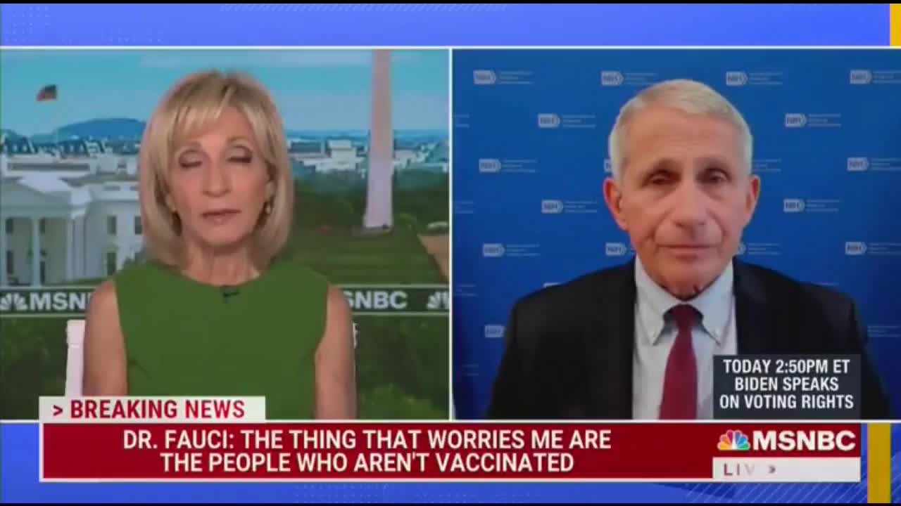 Dr. Fauci says 3-year-olds should be forced to wear masks: “No doubt about that”